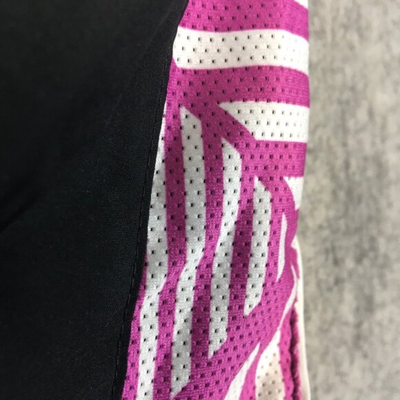 Nike Shorts Womens S Black Pink Running Drawstring 3" Lined Active Workout - Picture 3 of 12